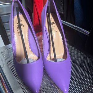 Heels. Purple. Size 10